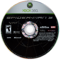 Spiderman 3 PAL Xbox 360 PAL box art